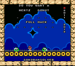 Super Mario World - Hertz Donut Title Screen